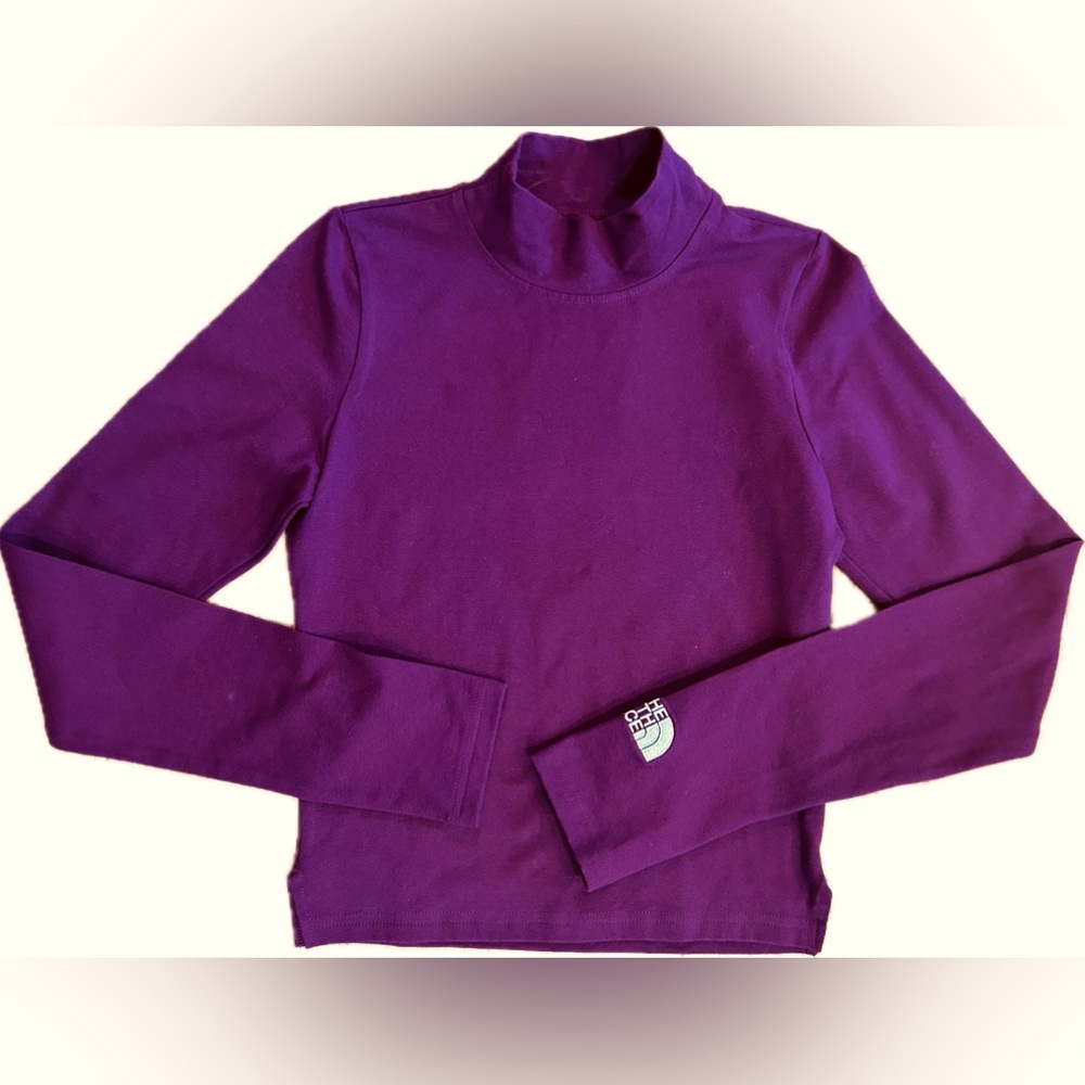 The North Face Rich Purple Long Sleeve Top